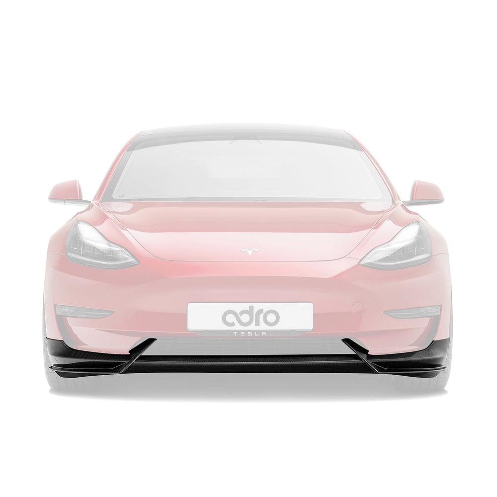 TESLA MODEL 3 PREPREG FRONT LIP V1