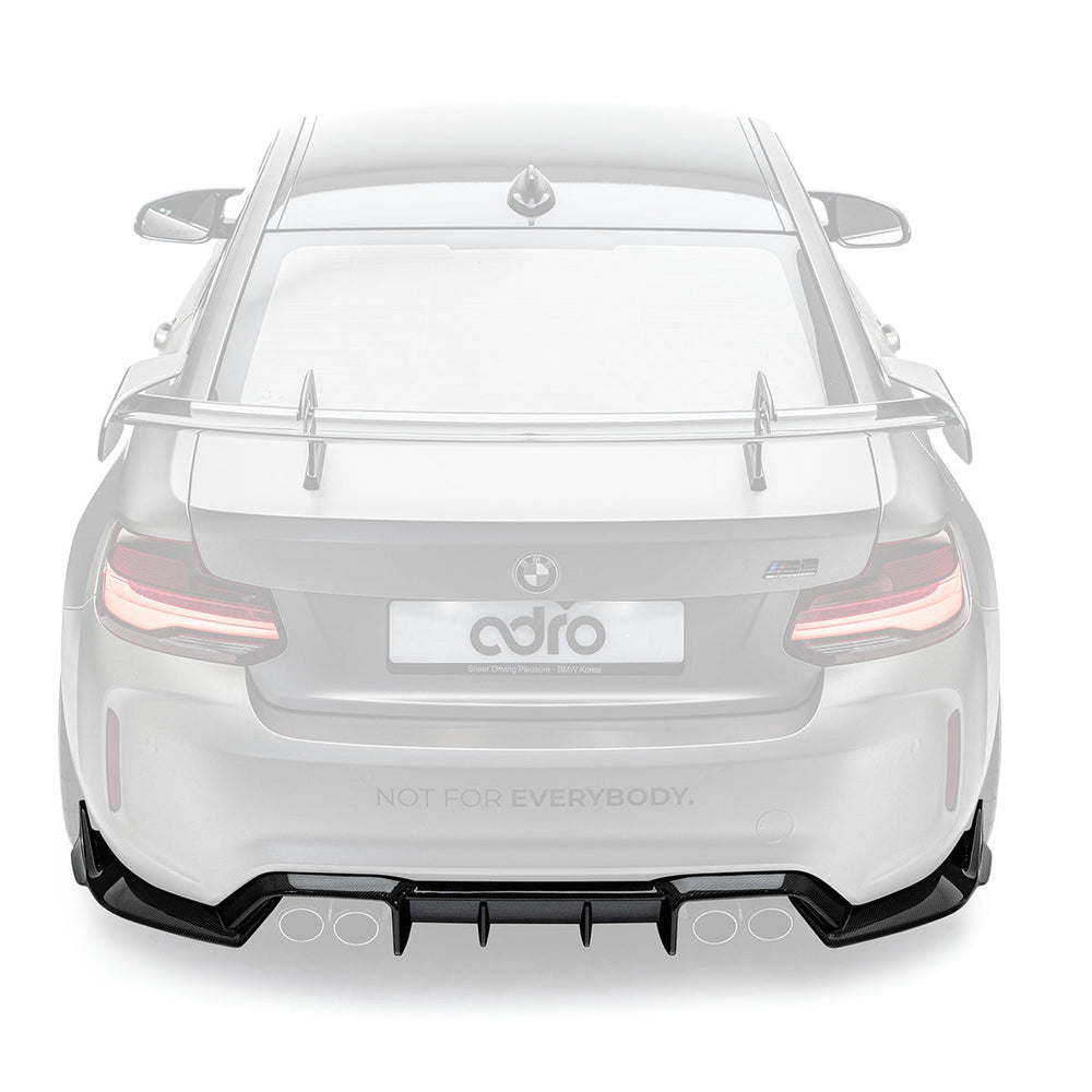BMW F87 M2 CARBON FIBER REAR DIFFUSER