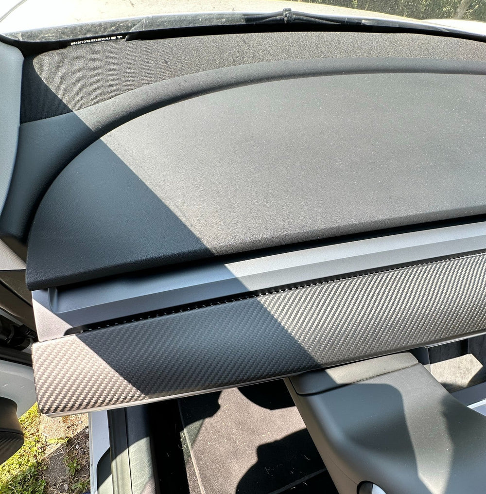 DRY CARBON Performance Armaturenbrett Abdeckung Blenden im Satz für TESLA MODEL 3 MODEL Y