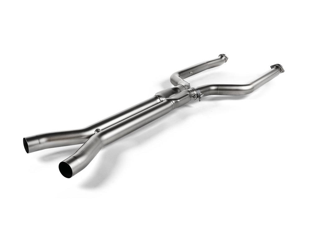 E-BM/T/15 Evolution Link Pipe Set (Titanium) - BMW X6 M Competition (F96)