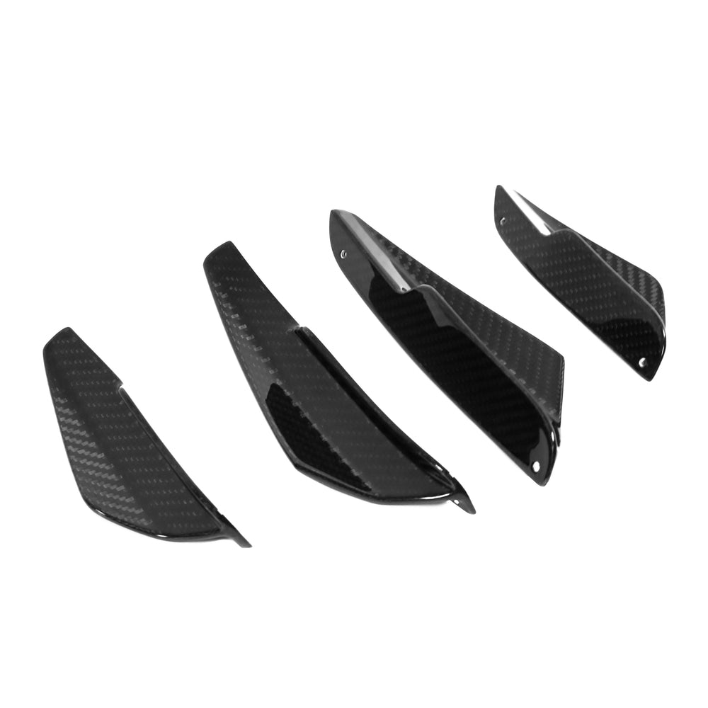 Dry Carbon Front Canards AERO FLAPS für BMW M2 G87 inkl. LCI und M2CS