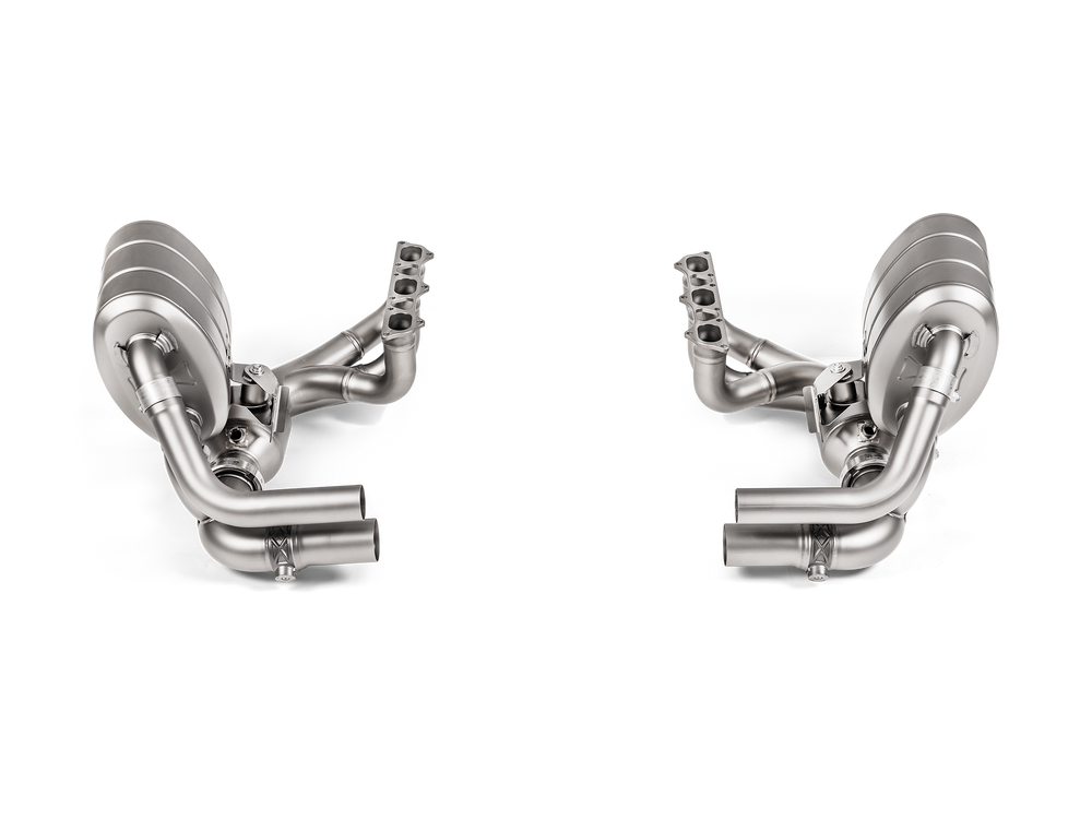 E-PO/T/4 Evolution Header Set (Titanium) - Porsche GT3 Touring (991.2)