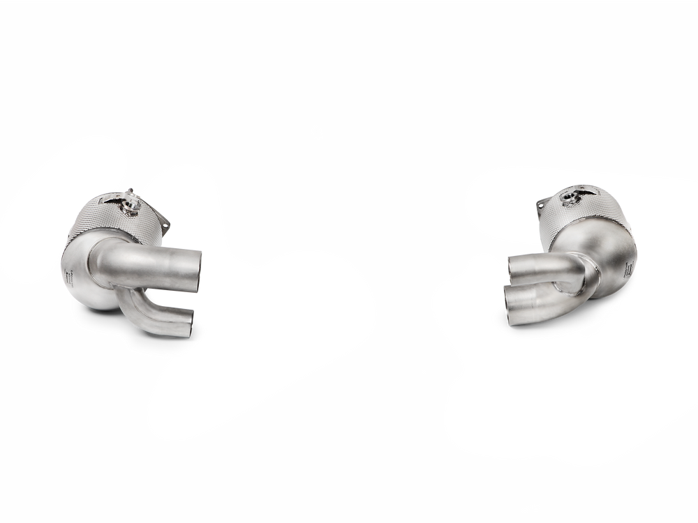 L-PO/SS/1H Link Pipe Set w Cat (SS) - Porsche 911 S (991.2)