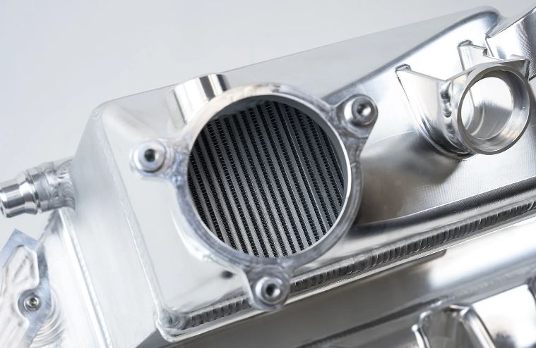 CSF Ansaugbrücke mit Ladeluftkühler für BMW S58 Motor "Thermisch Beschichtet"