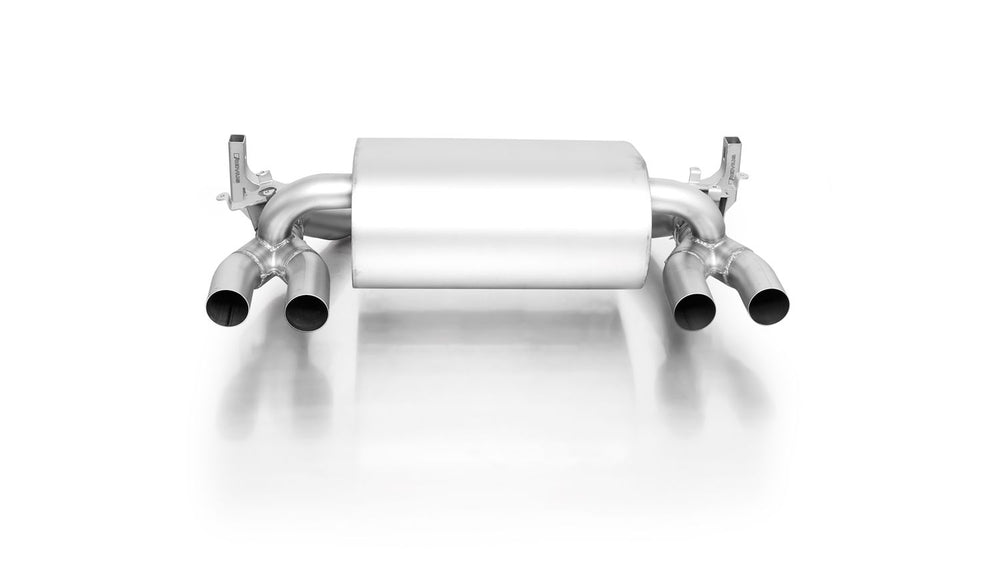 Sportauspuff für BMW M4 Competition F82 LCI - Keiner / OPT GT Endrohr-Set (4-teilig), schwarz lackiert (1-089018-1000-22)