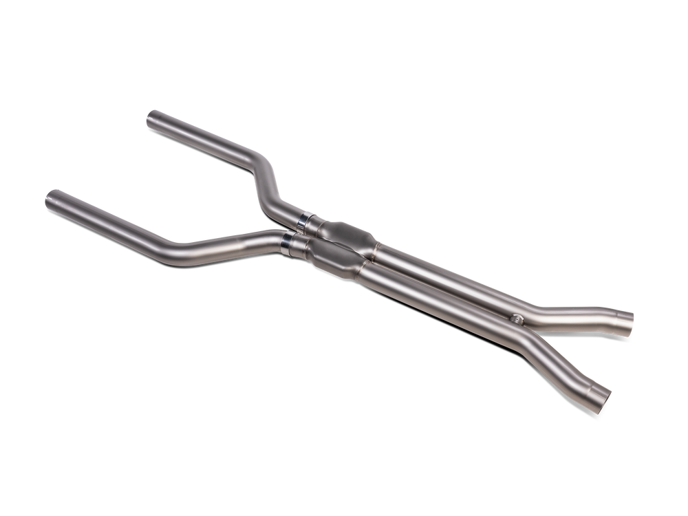 E-BM/T/11 Evolution Link Pipe Set (Titanium) - BMW X5 M (F95)