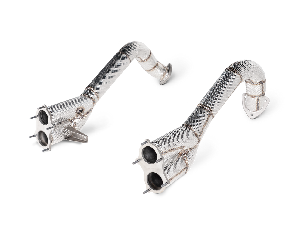 L-PO/T/13/1 Link pipe set (Titanium) - Porsche Boxster GTS 4.0
