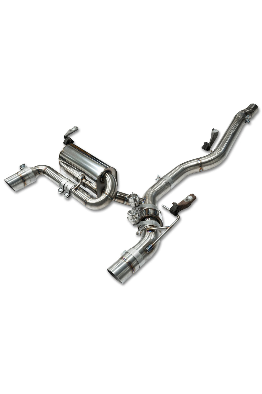 3.5" ULTRA Abgasanlage - BMW F-Modell 440i OPF - Endrohr Typ 9 - 90mm scharf geschnitten - 15° abgeschrägt