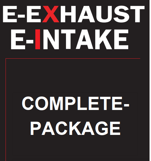 E-EXHAUST / E-INTAKE - COMPLETE-PACKAGE - GR Yaris - GR Yaris - 261 PS