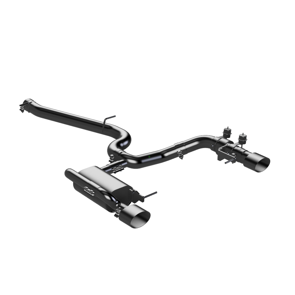 3.5" ULTRA Abgasanlage - Seat Leon Cupra ST 4-Drive - Endrohr Typ 11 - 152x95mm Oval