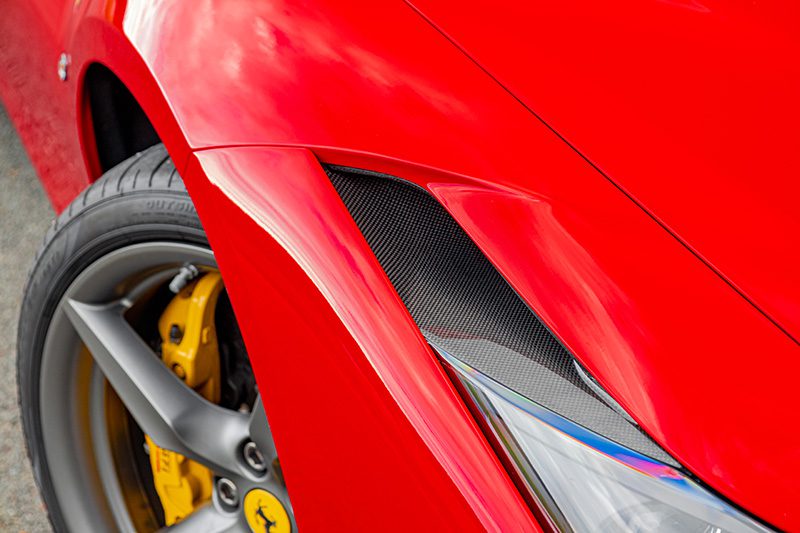 Ferrari F8 Tributo | Carbon - Heckspoiler - Gewebe L glanzlackiert
