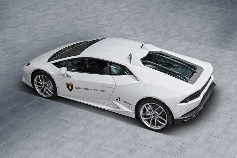 Lamborghini Huracán Evo - Motorhaube ohne Hutzen, komplett, Gewebe M mattlackiert