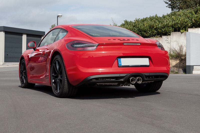 Porsche Boxster 981 - Abgaskrümmer mit 250 Zellen Sport-Katalysator