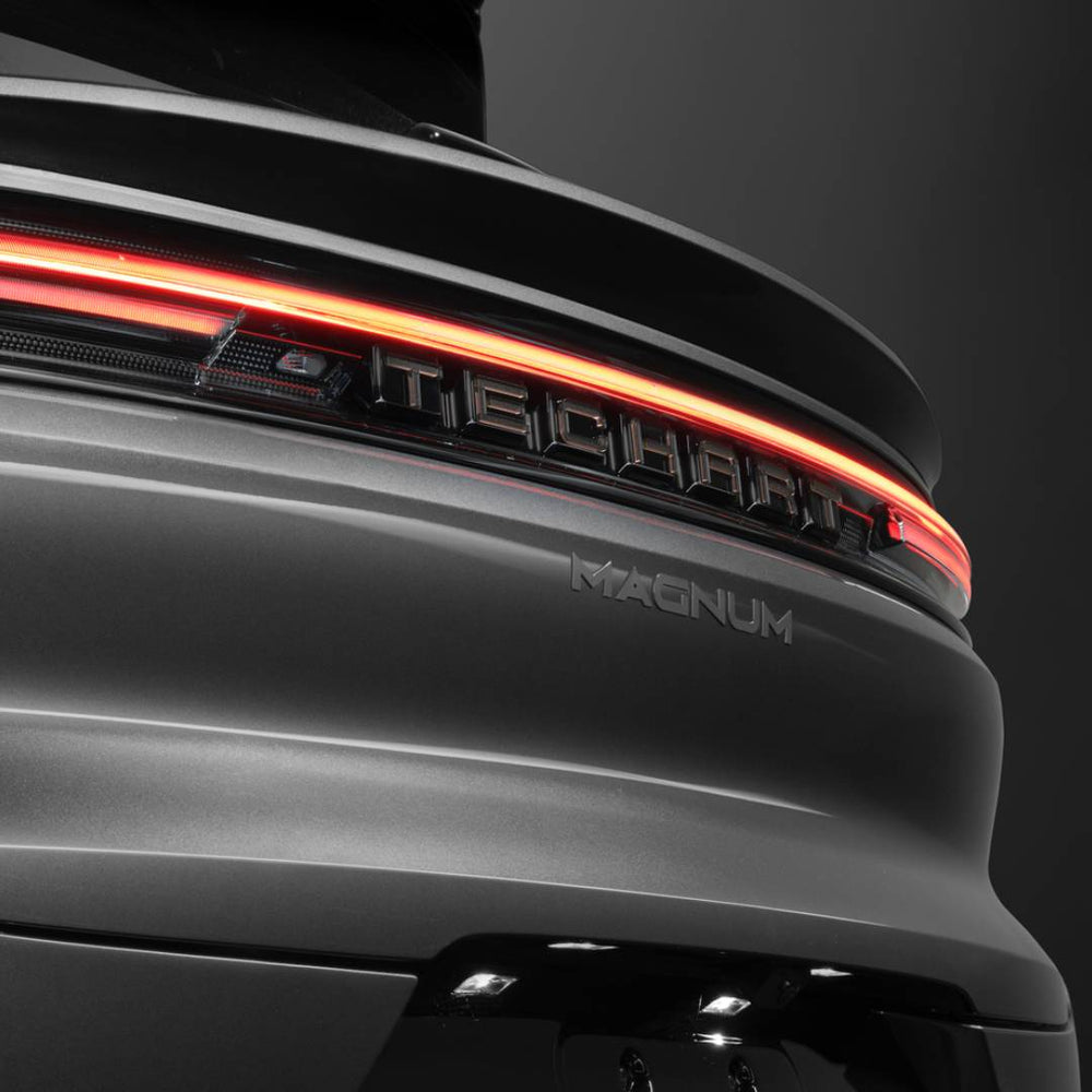 TECHART Heckschriftzug für E 3.2 - Schwarz