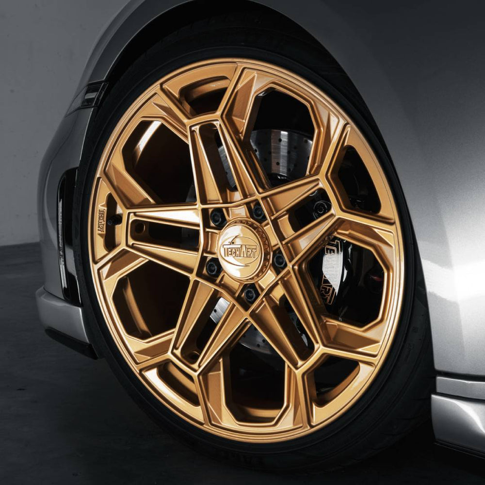 TECHART Daytona II Satz für 992.1 in 21"/22" - Carrera / 4 / T / S / 4S / GTS / 4GTS / Dakar / 5-Loch / Neodym Matt