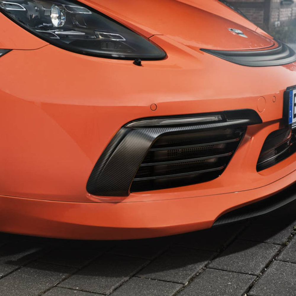 TECHART Carbon Front Airblades für 718 - Matt