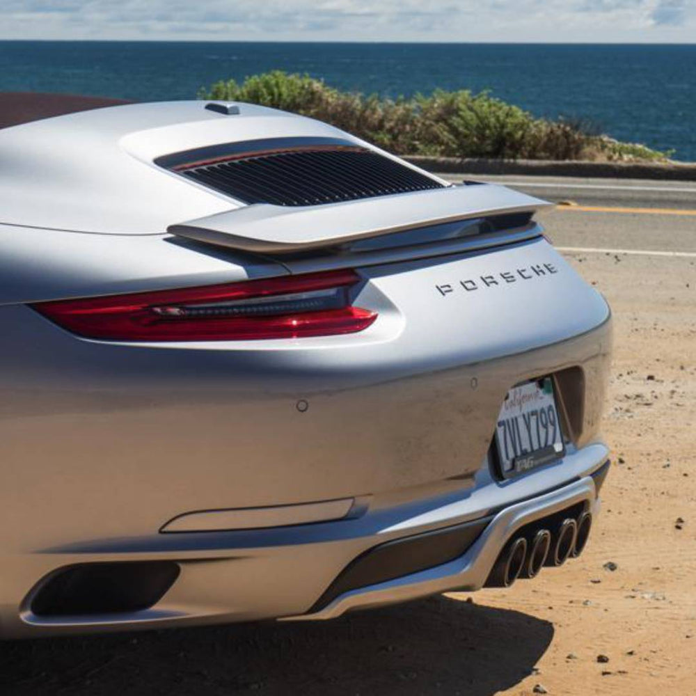 TECHART Heckspoiler I für 991.1/.2 Carrera / Speedster - Erhöhte Füße
