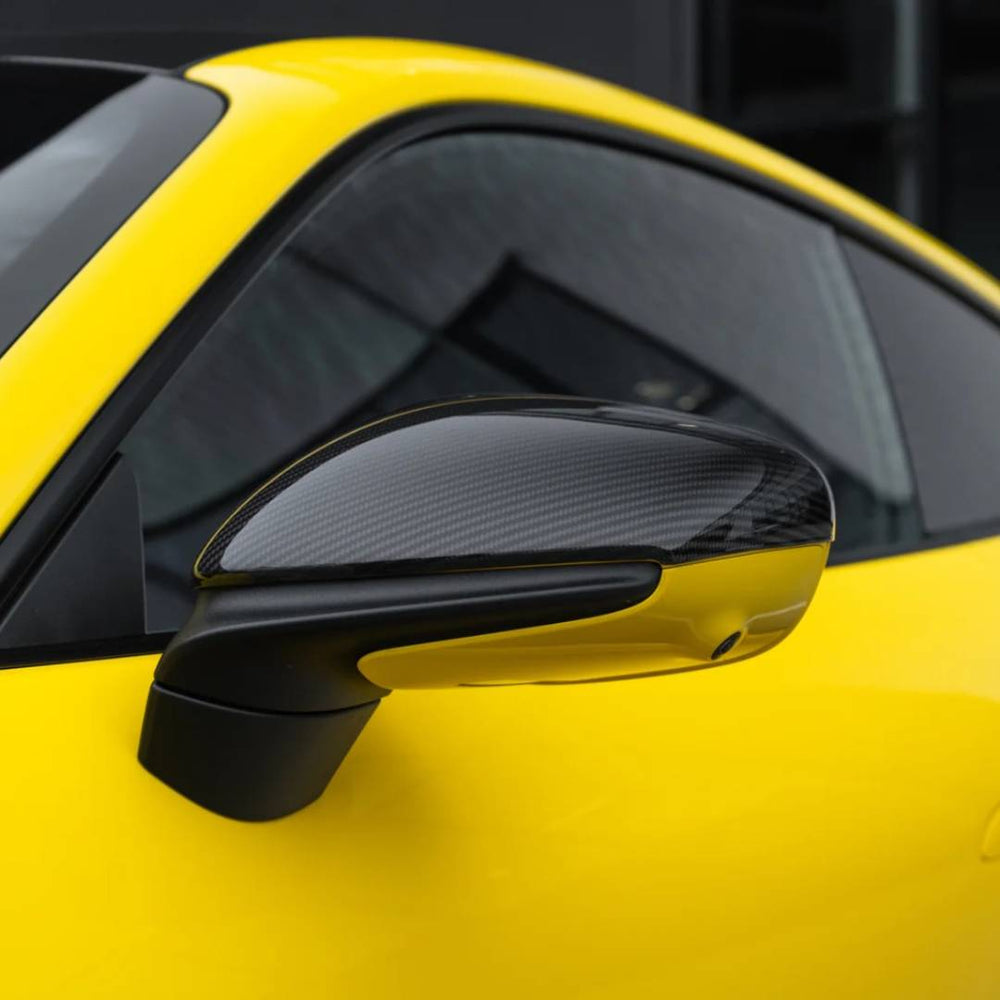 TECHART Carbon Spiegelabdeckungen für 992 - Glänzend