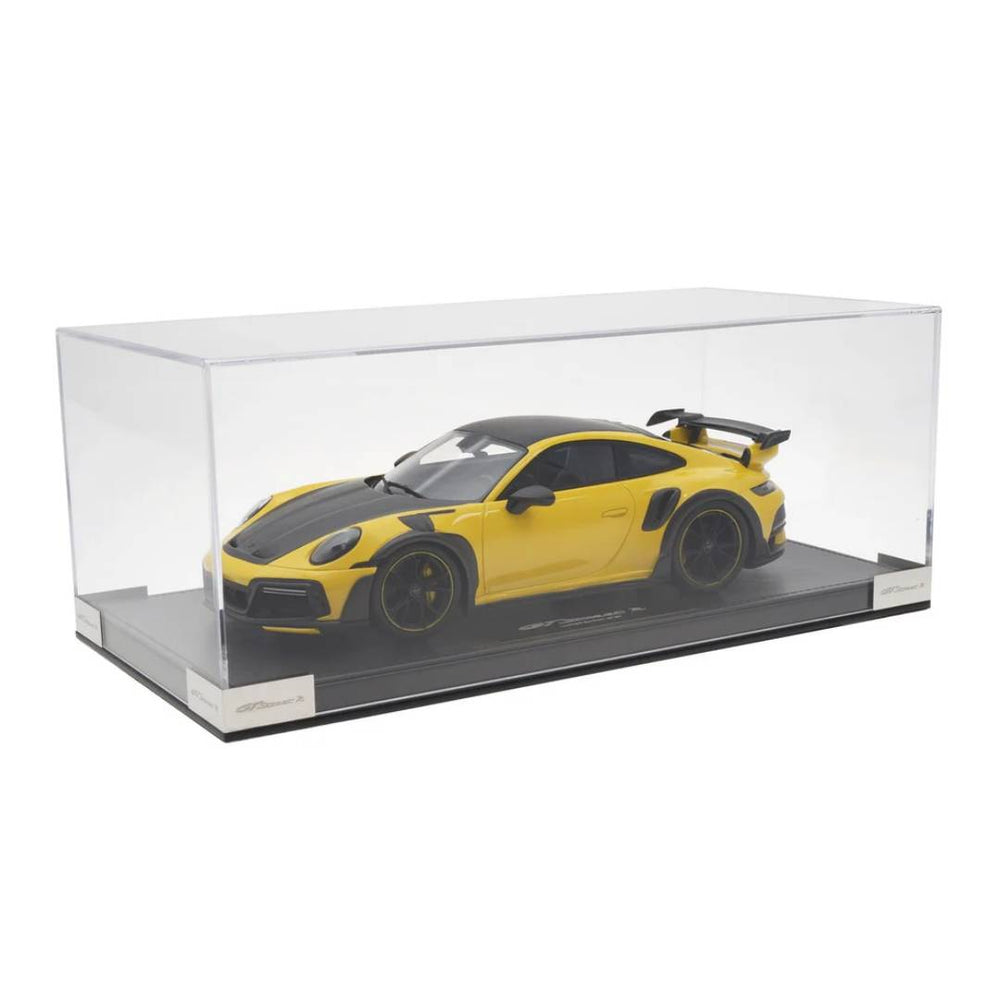 TECHART 1:18 Sammlermodell GTstreet R auf Basis 911 Turbo S (992) - Racinggelb