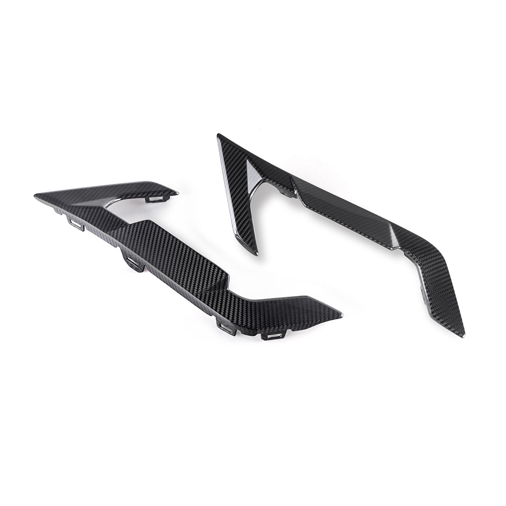 SOOQOO Kotflügel Embleme Carbon passend für BMW X6 (F96) Facelift
