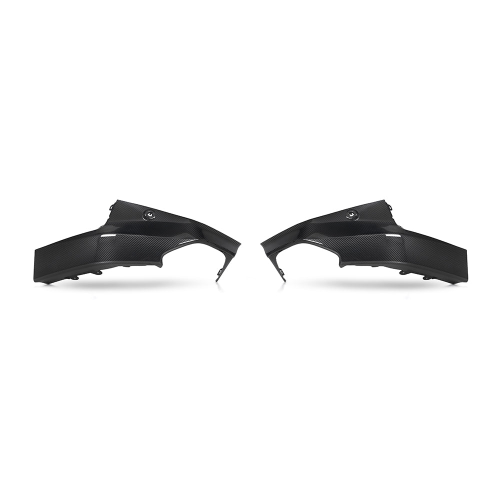 SOOQOO Heck Seitendiffusoren Carbon passend für BMW 2er (G42)