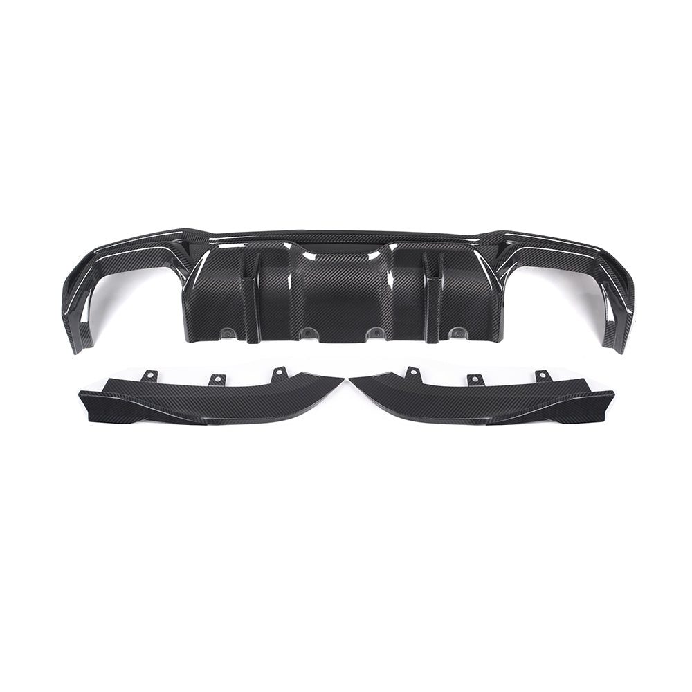 SOOQOO Heckdiffusor Carbon passend für BMW 4er (G22 G23)