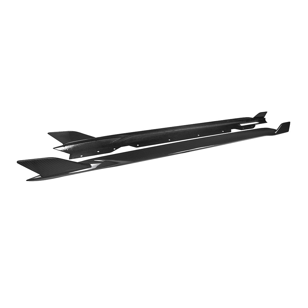 SOOQOO Seitenschweller Carbon passend für BMW 4er (G22 G23)