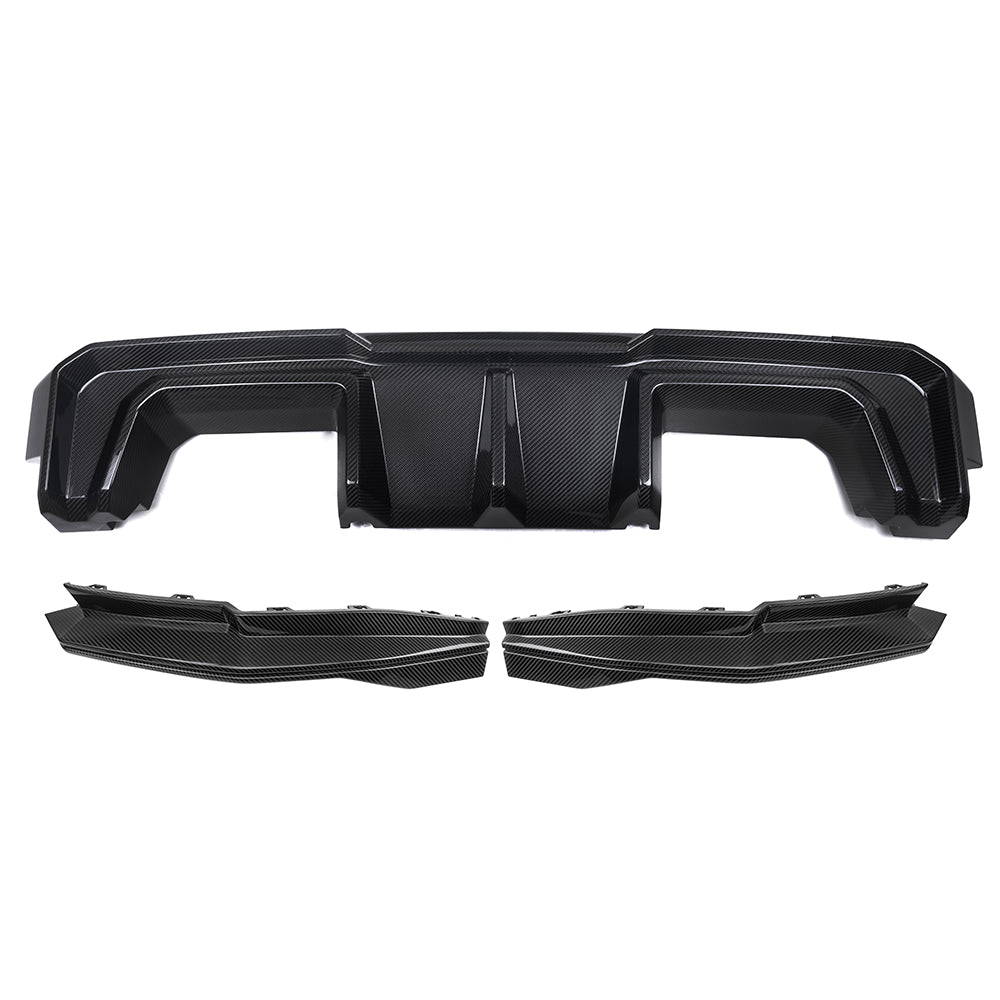 SOOQOO Heckdiffusor Set V2 Carbon passend für BMW M4 (G82/G83)
