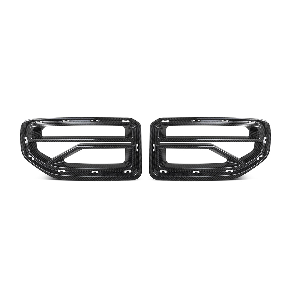SOOQOO Frontgrill V-Style Carbon passend für BMW M2 (G87)
