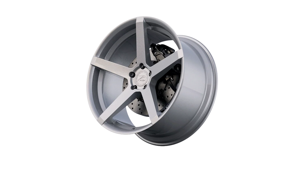 Z-Performance ZP6.1 FLOWFORGED 9x18 ET38 - Sparkling silver