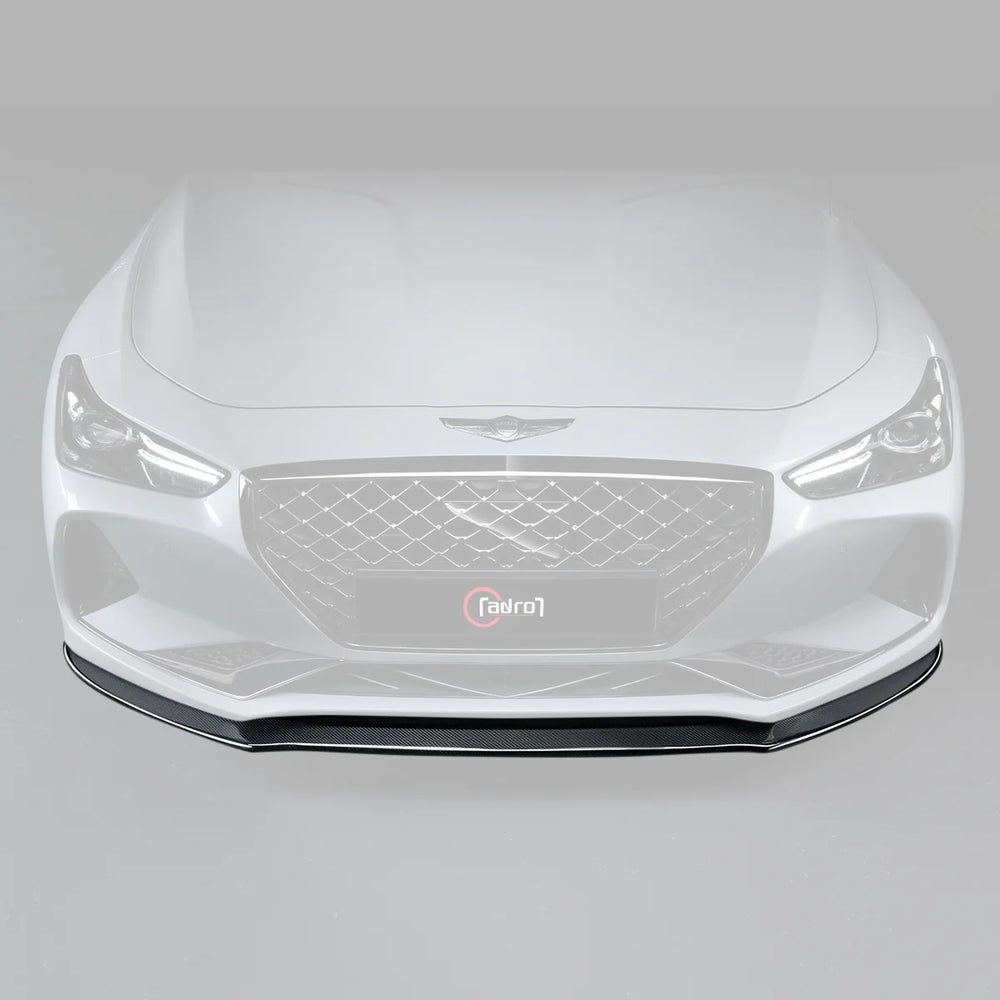 GENESIS G70 CARBON FIBER FRONT LIP V1