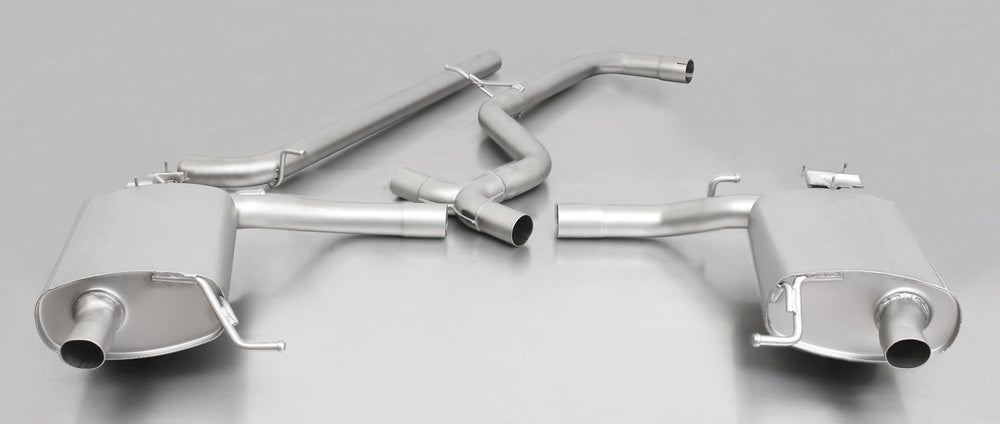 Cat-Back Anlage für SKODA Octavia III RS 245 Facelift (Type 5E) - Cat-Back Vorschalldämpfer / Keiner (1-806715-1001-4)