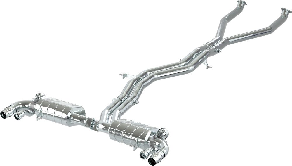 Bentley Bentayga - Abgasanlage mit pneumatisch gesteuerten Abgasklappen incl