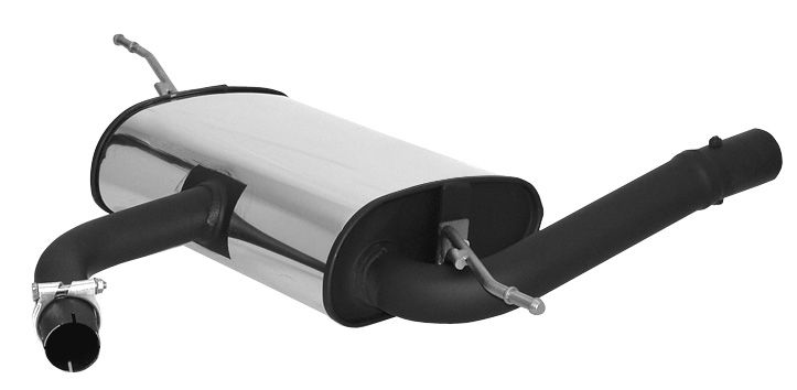 Axle-Back-Anlage für Seat Toledo 5P 3 - 1 Endrohre 142x72 mm (1-796204-1000-2)