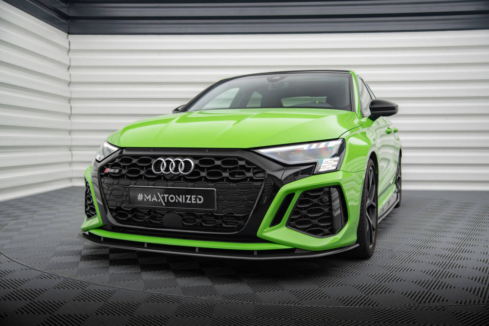 Maxton Carbon Division - Carbon Bodykit Set Frontspoiler Seitenschweller Heckansatz passend für Audi RS3 8Y Limousine