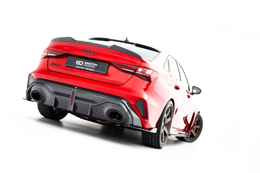 Maxton Carbon Division - Carbon Diffusor Flaps passend für Audi RS3 Limousine 8Y FL