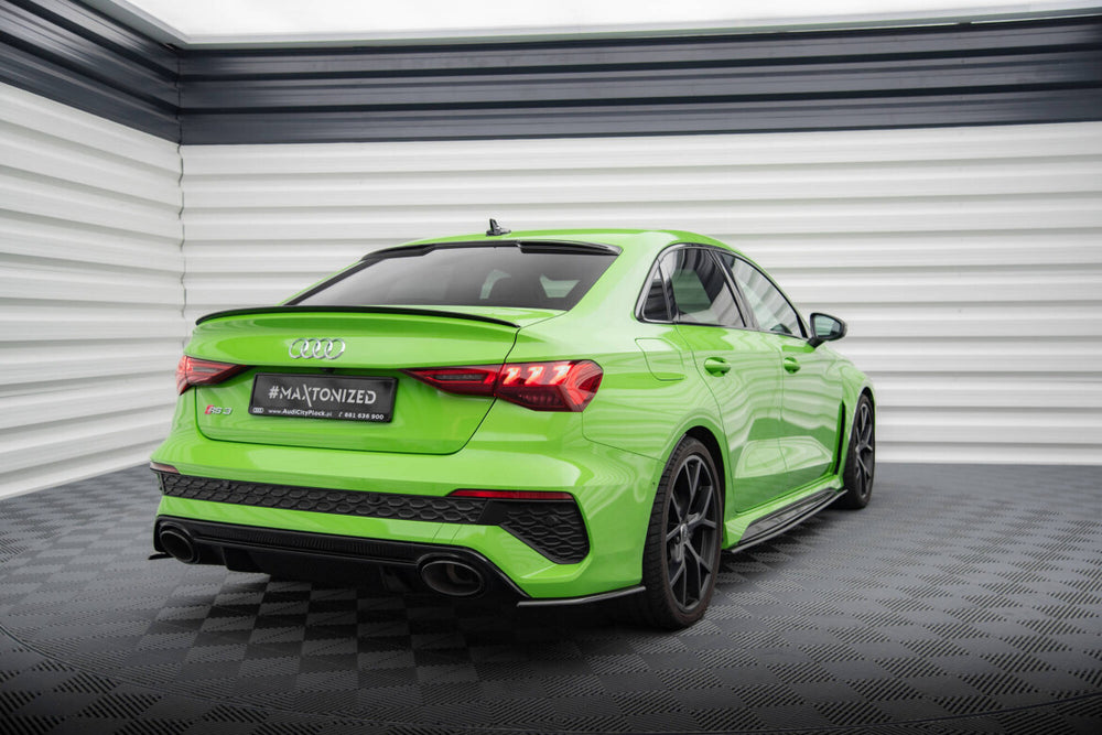 Maxton Carbon Division - Carbon Diffusor Flaps passend für Audi RS3 Limousine 8Y