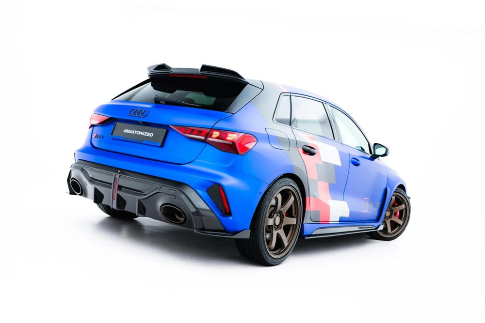 Maxton Carbon Division - Carbon Diffusor Flaps passend für Audi RS3 Sportback 8Y Facelift