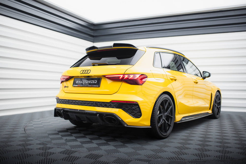 Maxton Carbon Division - Carbon Diffusor Flaps passend für Audi RS3 Sportback 8Y