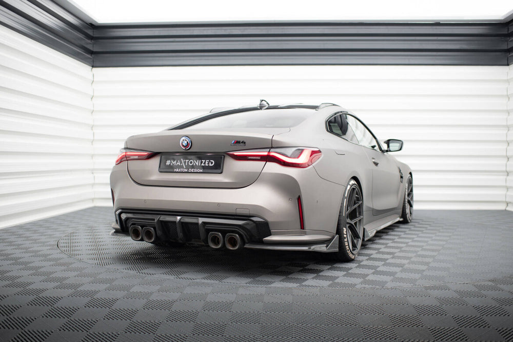 Maxton Carbon Division - Carbon Diffusor Flaps passend für BMW M4 G82 / G82 FL (CF-BM-4-G82-M-RSF1-245-P)