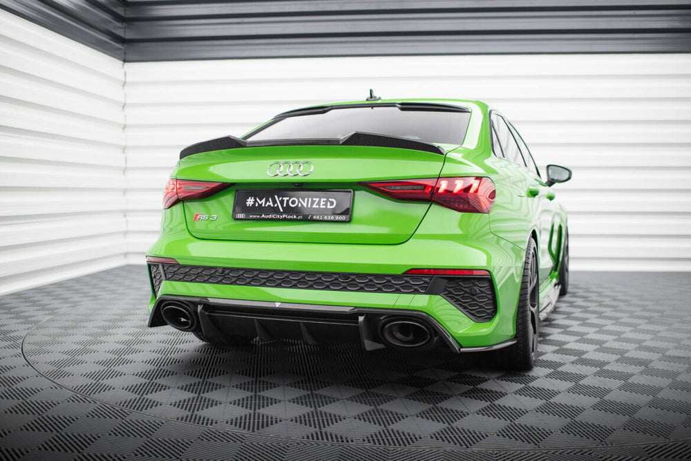 Maxton Carbon Division - Carbon Diffusor Flaps V.2 passend für Audi RS3 Limousine 8Y