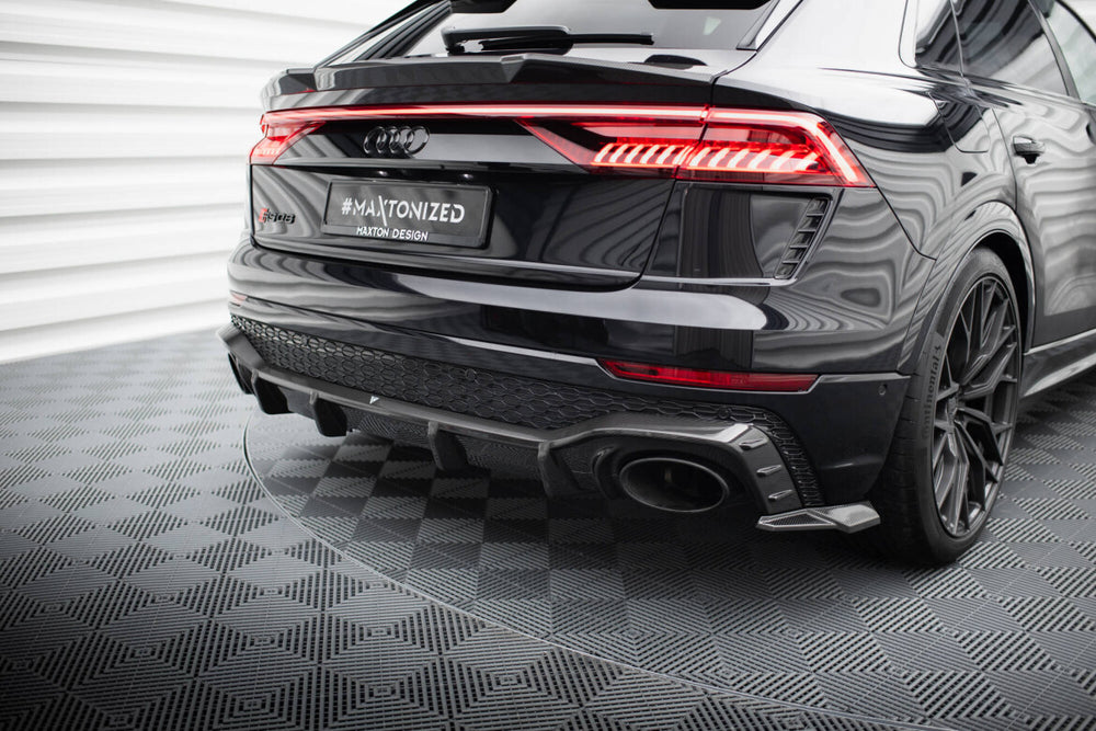 Maxton Carbon Division - Carbon Heckansatz Diffusor passend für Audi RSQ8 Mk1