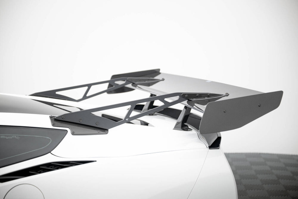 Maxton Carbon Division - Carbon Heckspoiler Heckflügel mit Schwan Halterung passend für Chevrolet Corvette Stingray / Grand Sport C7