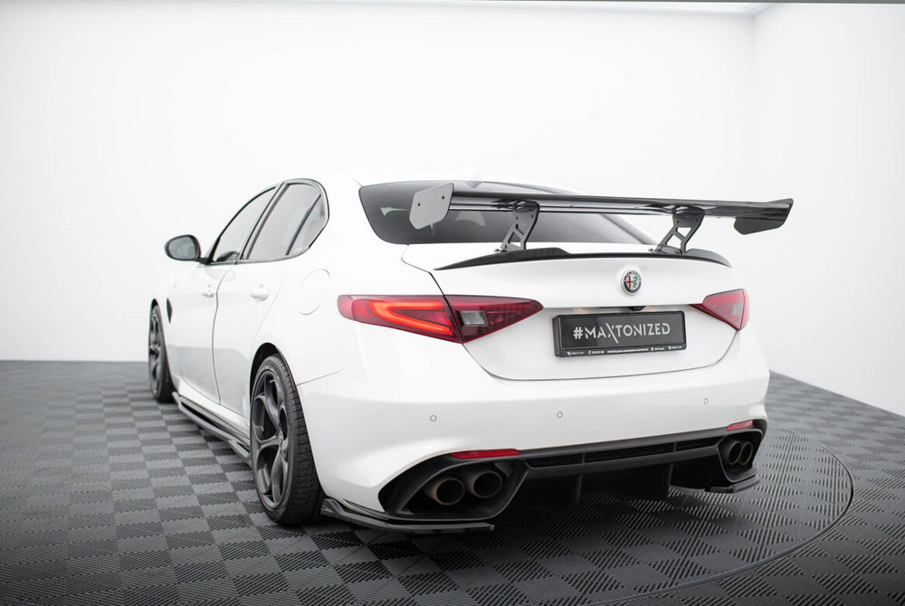 Maxton Carbon Division - Carbon Heckspoiler Heckflügel passend für Alfa Romeo Giulia Quadrifoglio
