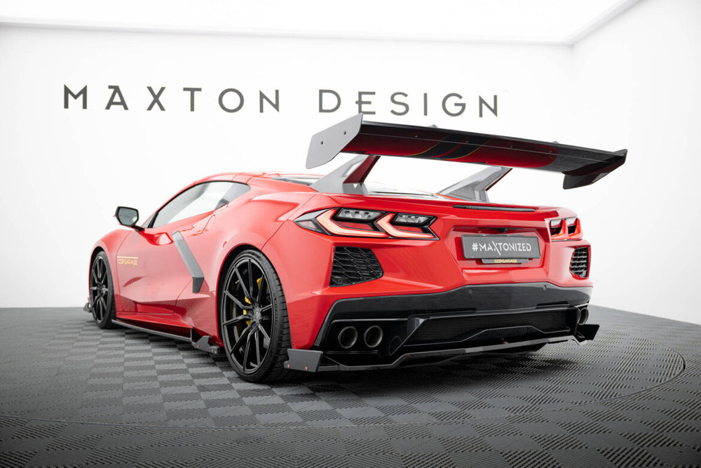 Maxton Carbon Division - Carbon Heckspoiler Heckflügel passend für Chevrolet Corvette C8 (CF-CH-CO-C8-INT-WING4-245-P)