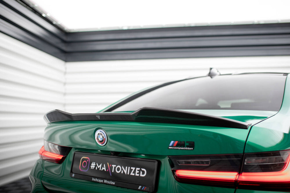 Maxton Carbon Division - Carbon Heckspoiler passend für BMW M3 G80 / M340i G20 / 3 M-Paket G20 / 3 Standard G20