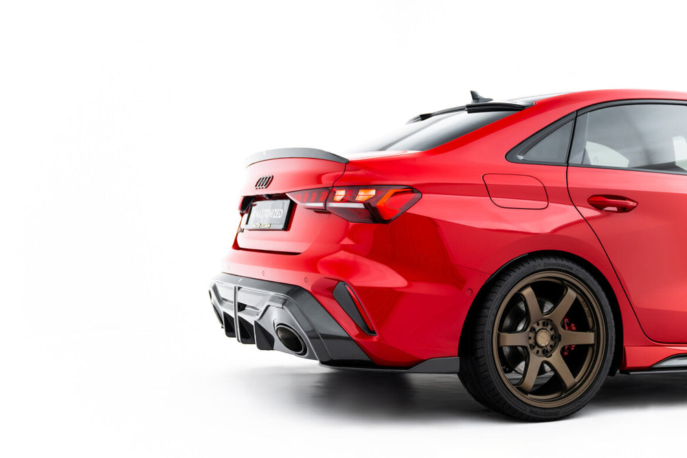 Maxton Carbon Division - Carbon Heckspoiler V.2 passend für Audi RS3 / S3 / A3 S-Line / A3 Limousine 8Y FL