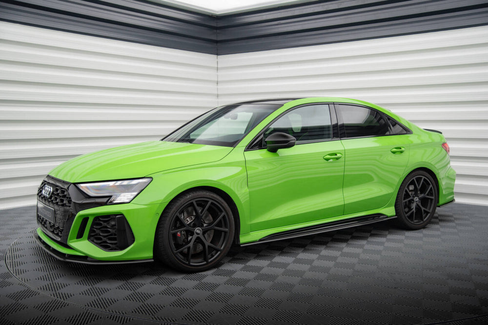 Maxton Carbon Division - Carbon Seitenschweller Ansatz (Paar) passend für Audi RS3 Limousine / Sportback 8Y