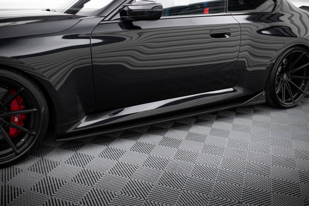 Maxton Carbon Division - Carbon Seitenschweller Ansatz (Paar) passend für BMW M2 G87