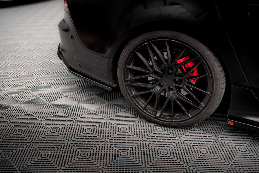 Maxton Parts - Diffusor Flaps passend für Audi A7 S-Line / S7 C7 schwarz Hochglanz